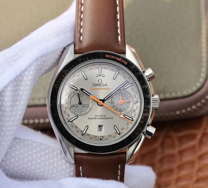 Omega Speedmaster Racing Chronometer 329.32.44.51.06.001 Mechanical Watches 1:1 Best Edition Replica Watch Swiss ETA7750